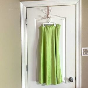 Long green skirt. From Marshalls. Size Large.